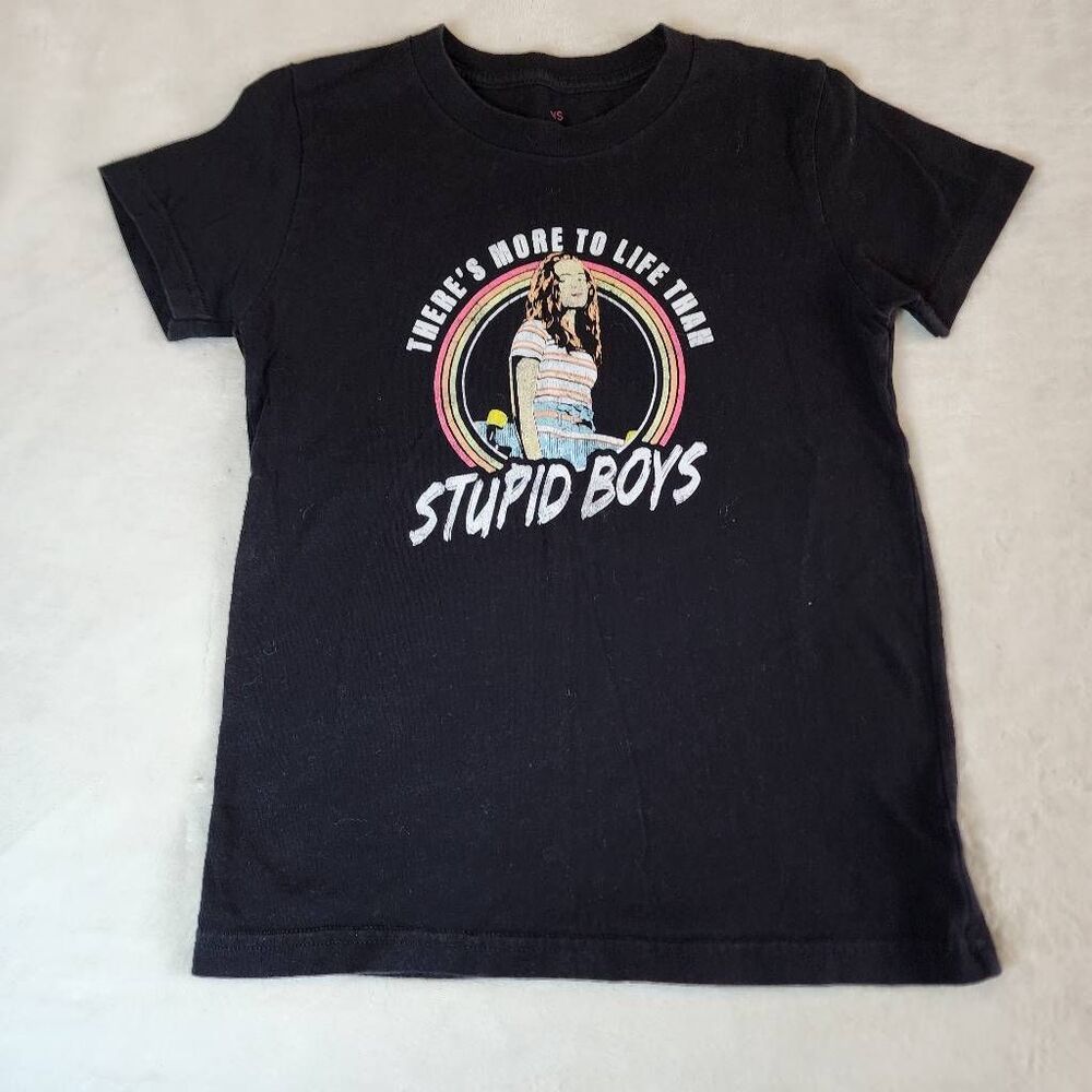 Stranger Things Girls Tshirt With a Graphics Size Small